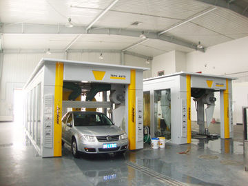 China Tunnel-type Automatic Car Washing Machine For Washing 600 - 800 Cars Per Day supplier
